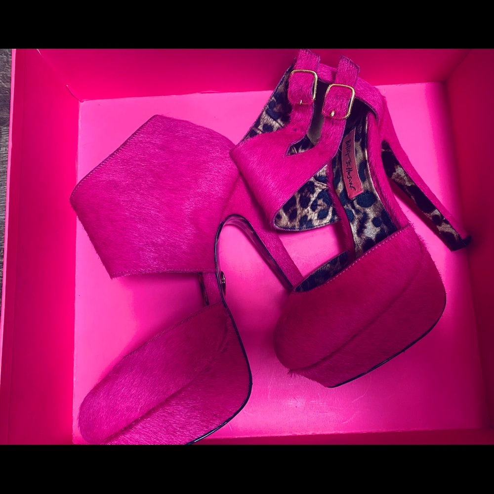 Vince Camuto Neon Pink Heels